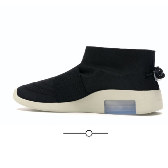 Nike Other - Nike Air Men’s Fear Of God Black Moccasin Size 9.5